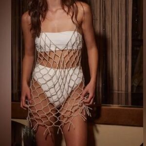 12th Tribe Bitter Sweet Pearl Overlay Dress